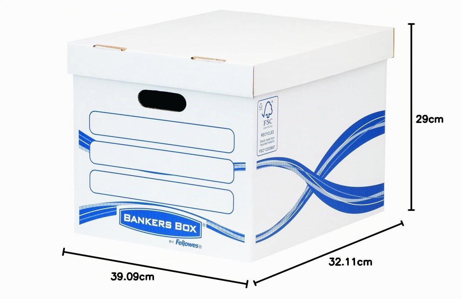 bankers-box-system-4460801-archivbox-10er-pack-recycelt image 3