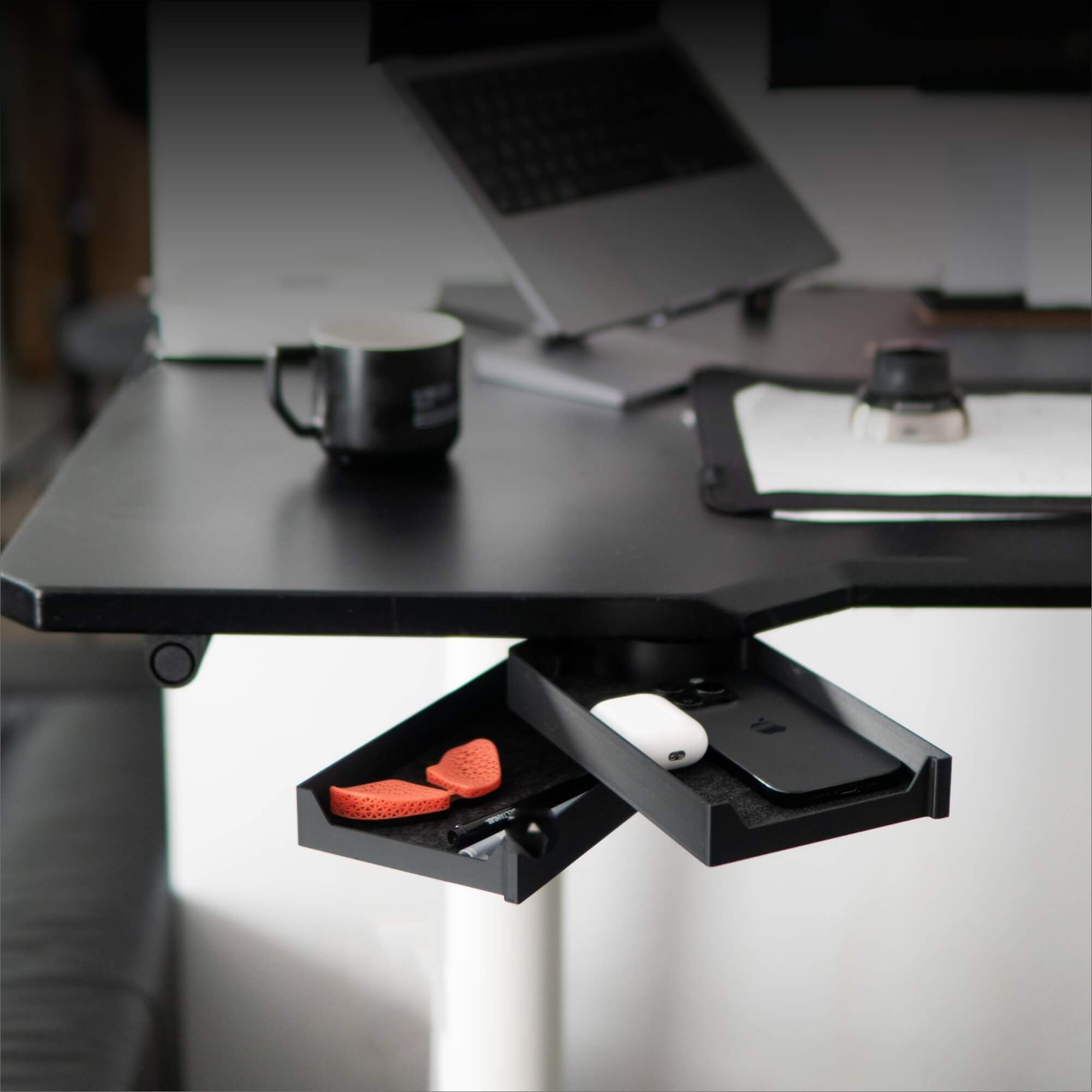 deltahub-to-do-schublade-modular-under-desk-schwarz-single image 6