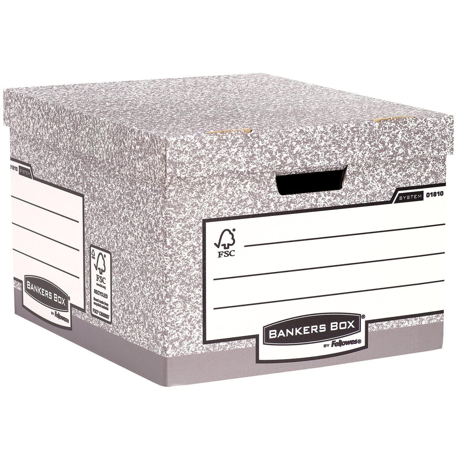 fellowes-bankers-box-system-archivbox-gro-grau-10er-pack image 1