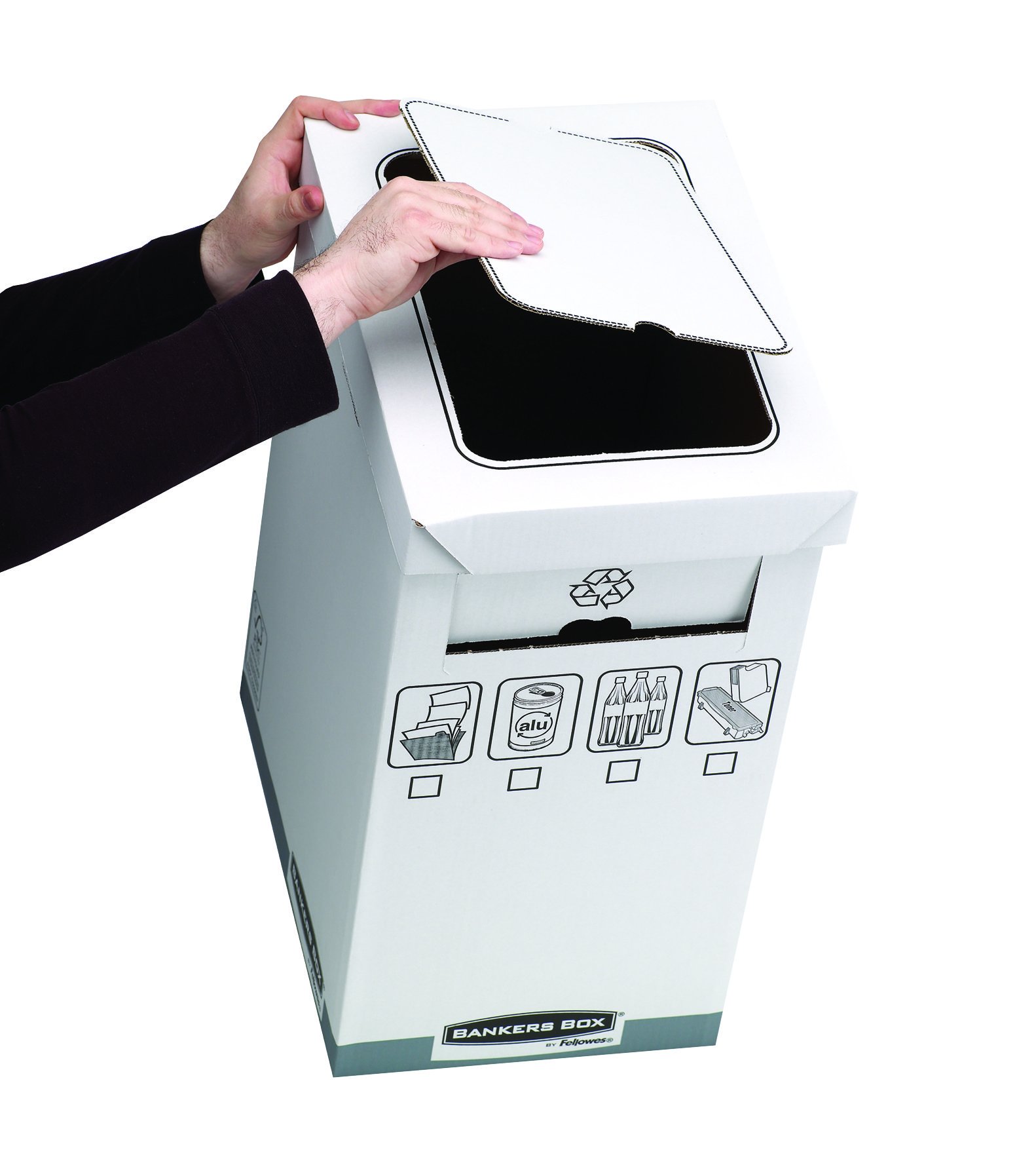 fellowes-r-kive-recyclingbeh-lter-grau-wei-aus-fsc-karton image 4