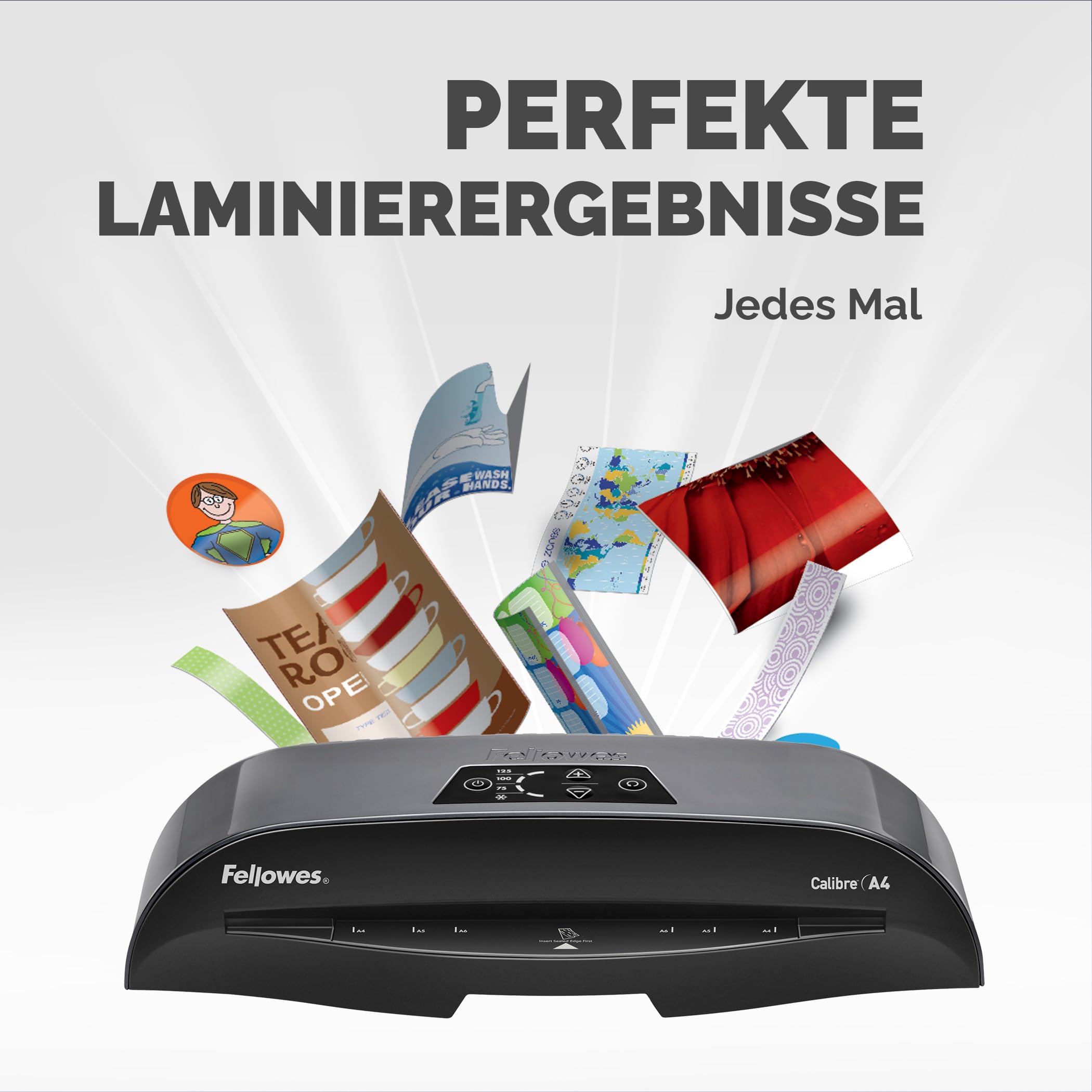 fellowes-calibre-a4-laminierger-t-125-micron-inkl-10-folien-schwarz image 7