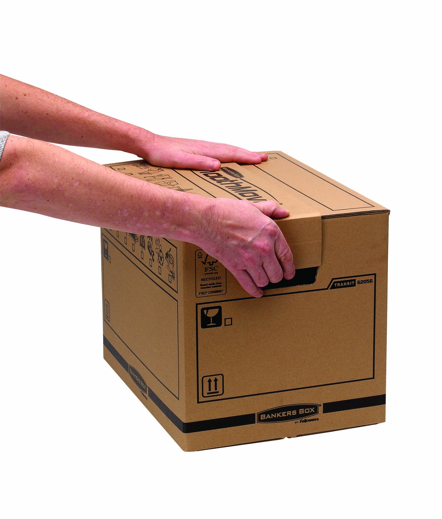 bankers-box-smoothmove-umzugskarton-104l-braun-5er-pack image 6