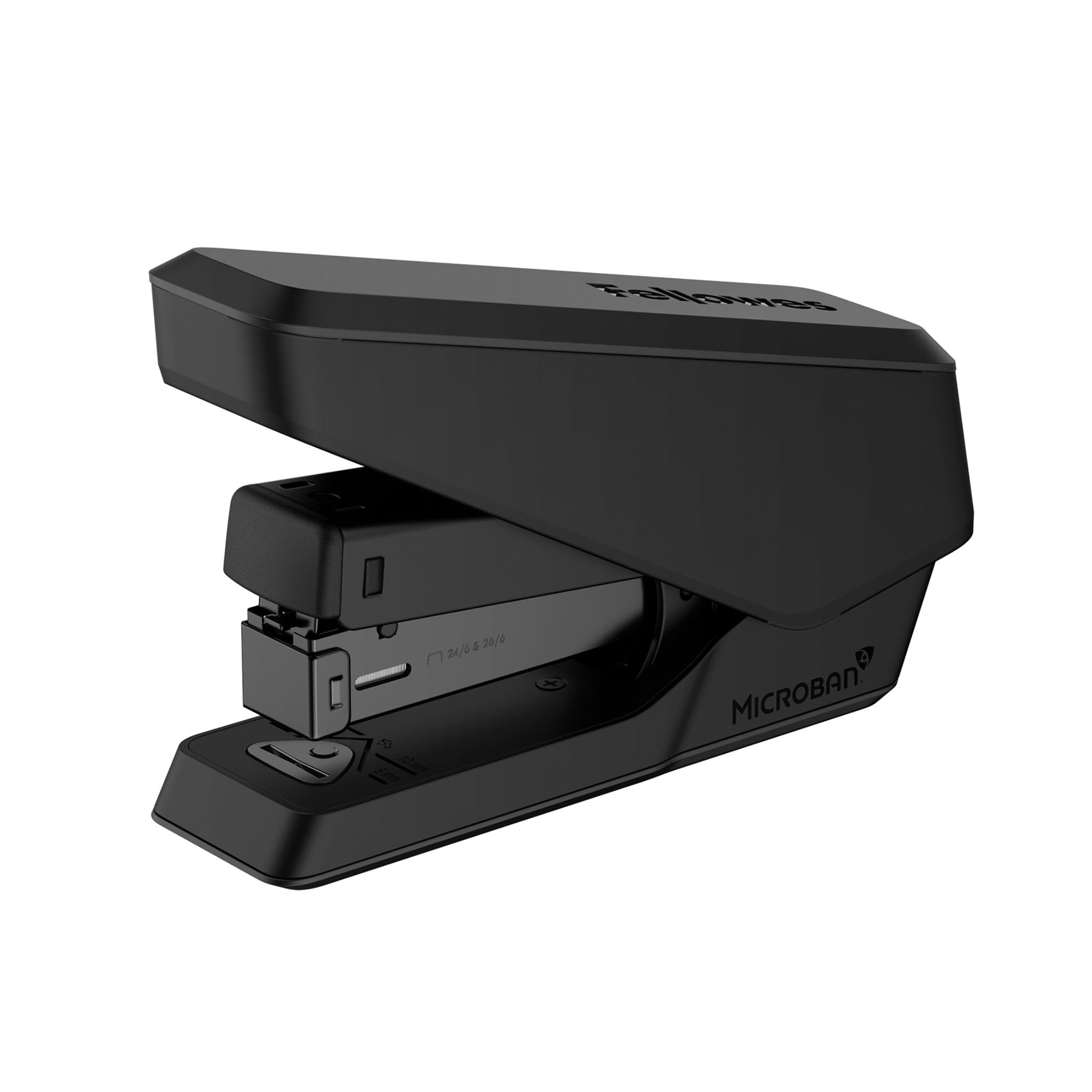 fellowes-lx840-easy-press-tacker-schwarz-25-blatt-halbstreifen image 1