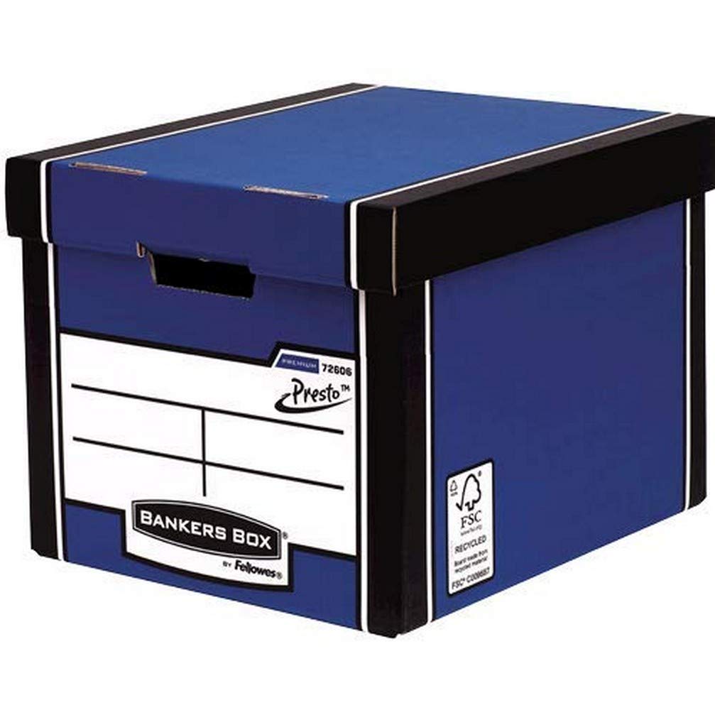 bankers-box-premium-archivbox-hoch-blau-5-st-ck-a4 image 1