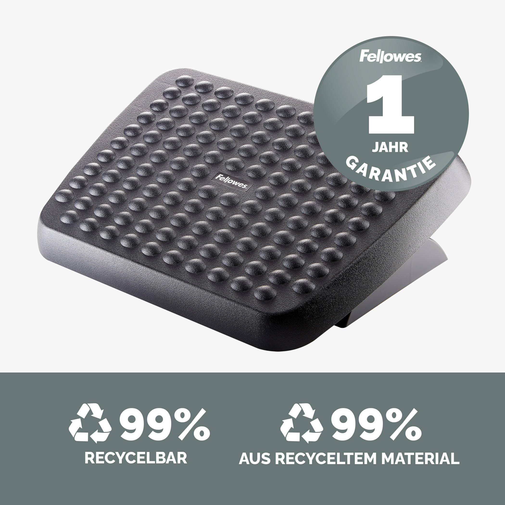 fellowes-standard-fu-st-tze-verstellbar-schwarz-recycelt image 7