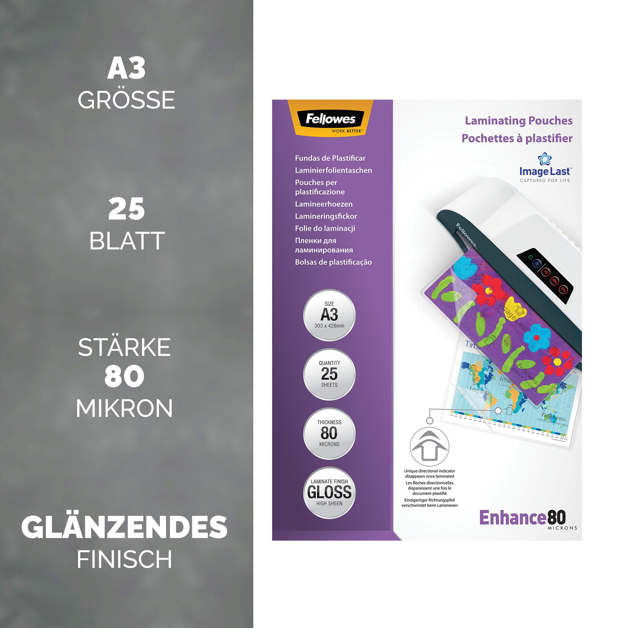 fellowes-imagelast-laminierfolien-a3-80-mikron-25-st-ck image 2