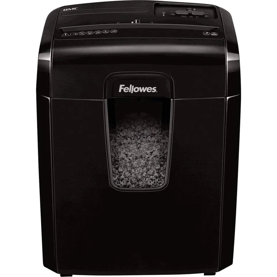 fellowes-microshred-8mc-aktenvernichter-mikro-8-blatt-14l image 1