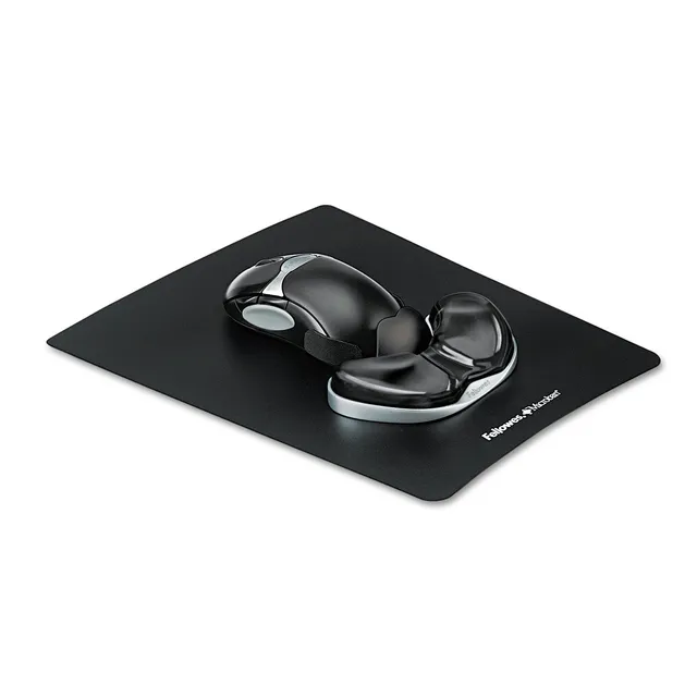 fellowes-standard-mauspad-gel-handballenauflage-schwarz image 1