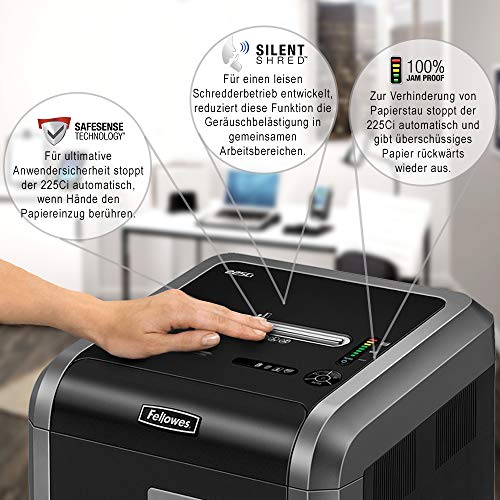 fellowes-powershred-225ci-aktenvernichter-partikelschnitt-24-blatt image 8