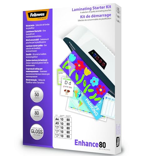 fellowes-imagelast-laminierfolien-starterset-80-mikron-50-st-ck image 2