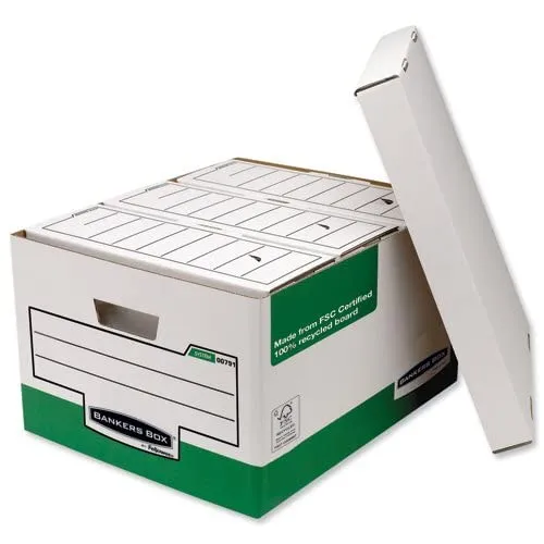 fellowes-system-storage-box-gr-n-10-st-ck-recycelt image 1