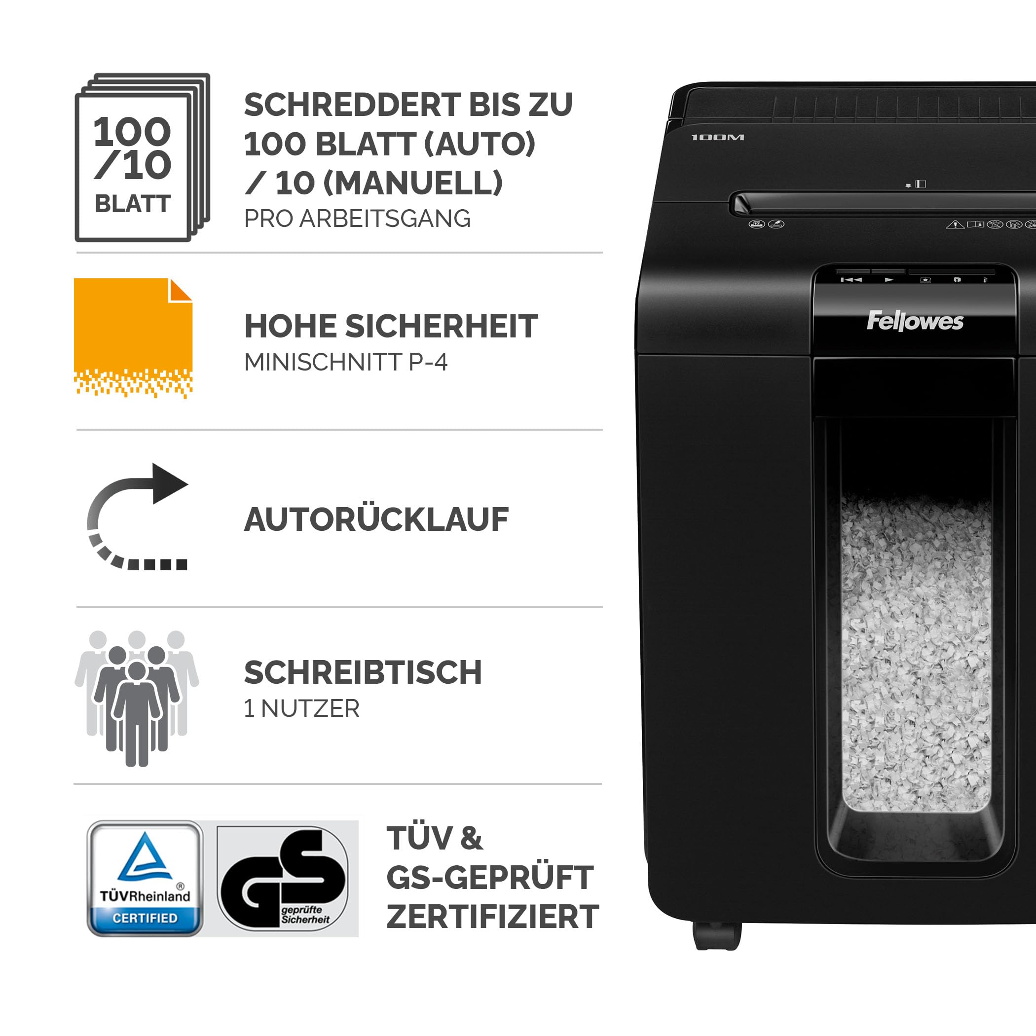 fellowes-automax-100m-aktenvernichter-100-blatt-p4-leise image 2
