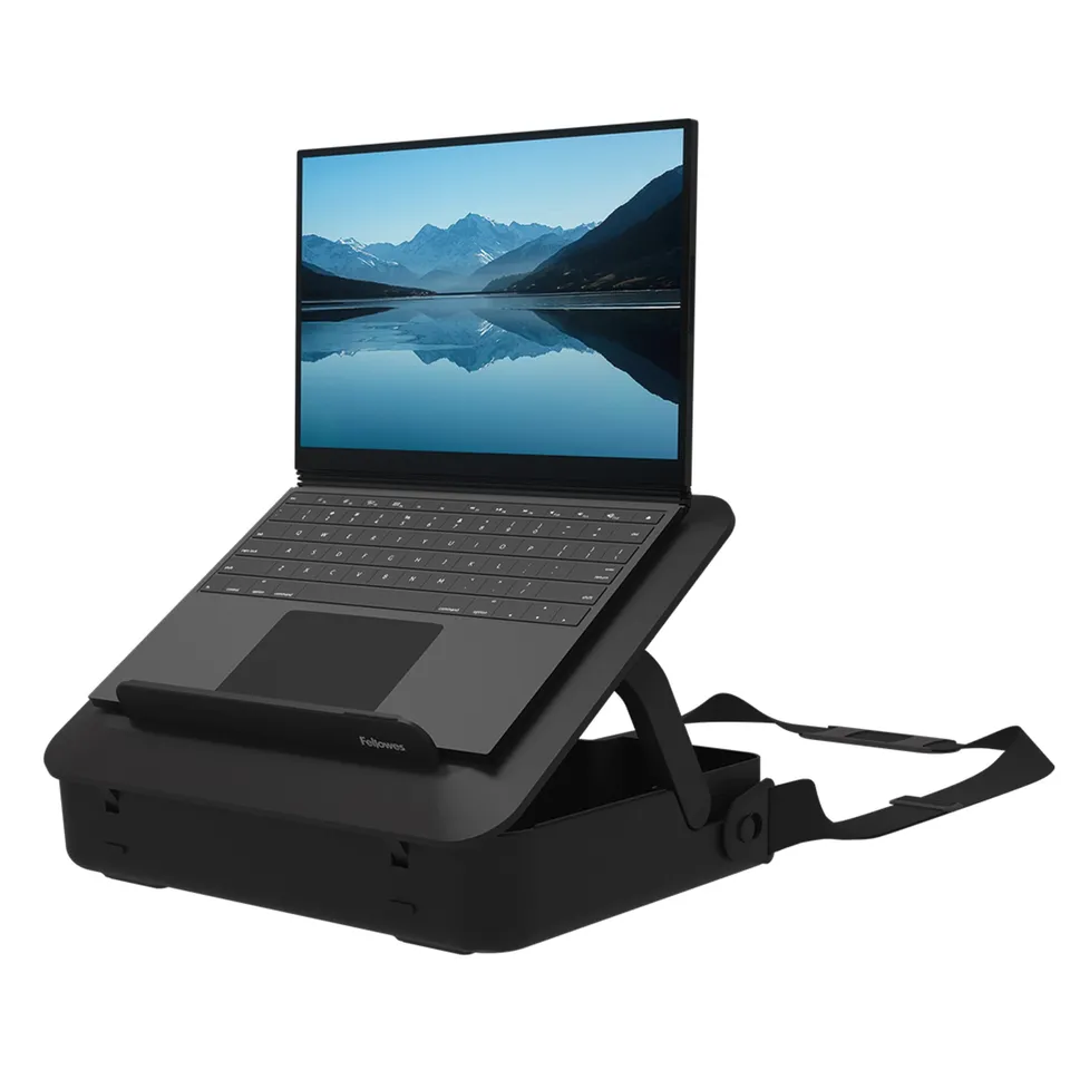 fellowes-breyta-laptopst-nder-tasche-2-in-1-schwarz-h-henverstellbar image 1