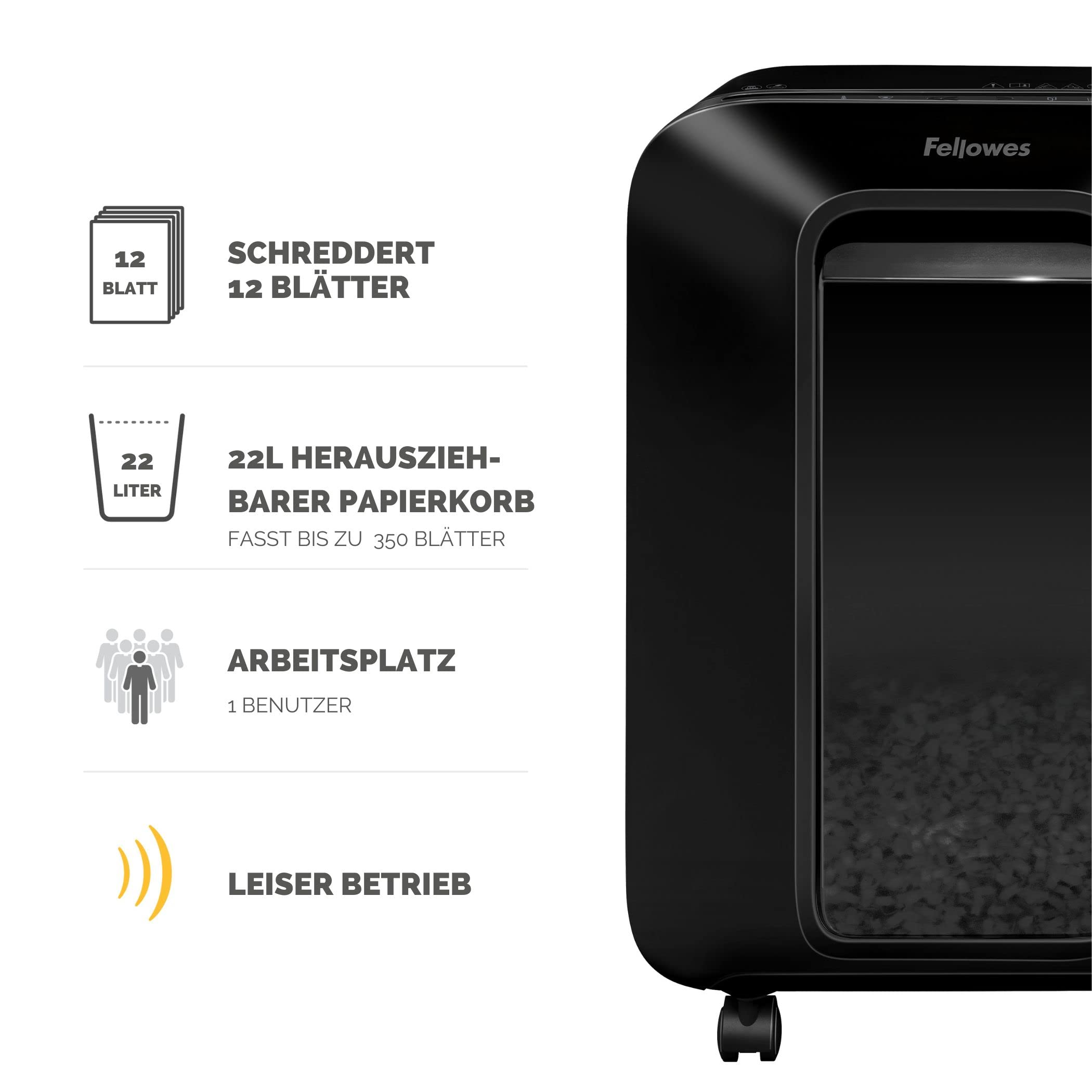 fellowes-powershred-lx200-aktenvernichter-partikelschnitt-12-blatt image 3