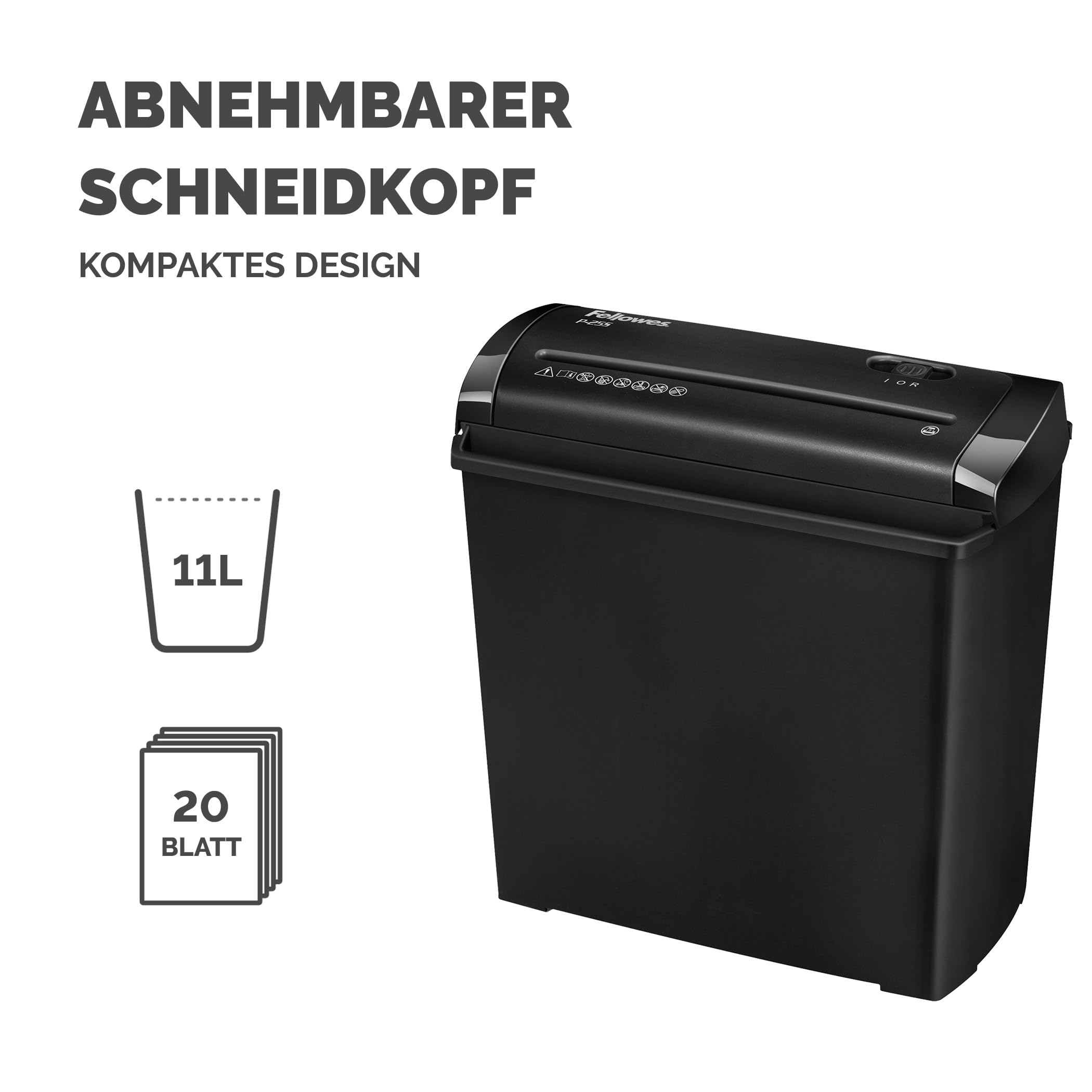 fellowes-powershred-p-25s-aktenvernichter-streifenschnitt-5-blatt image 5