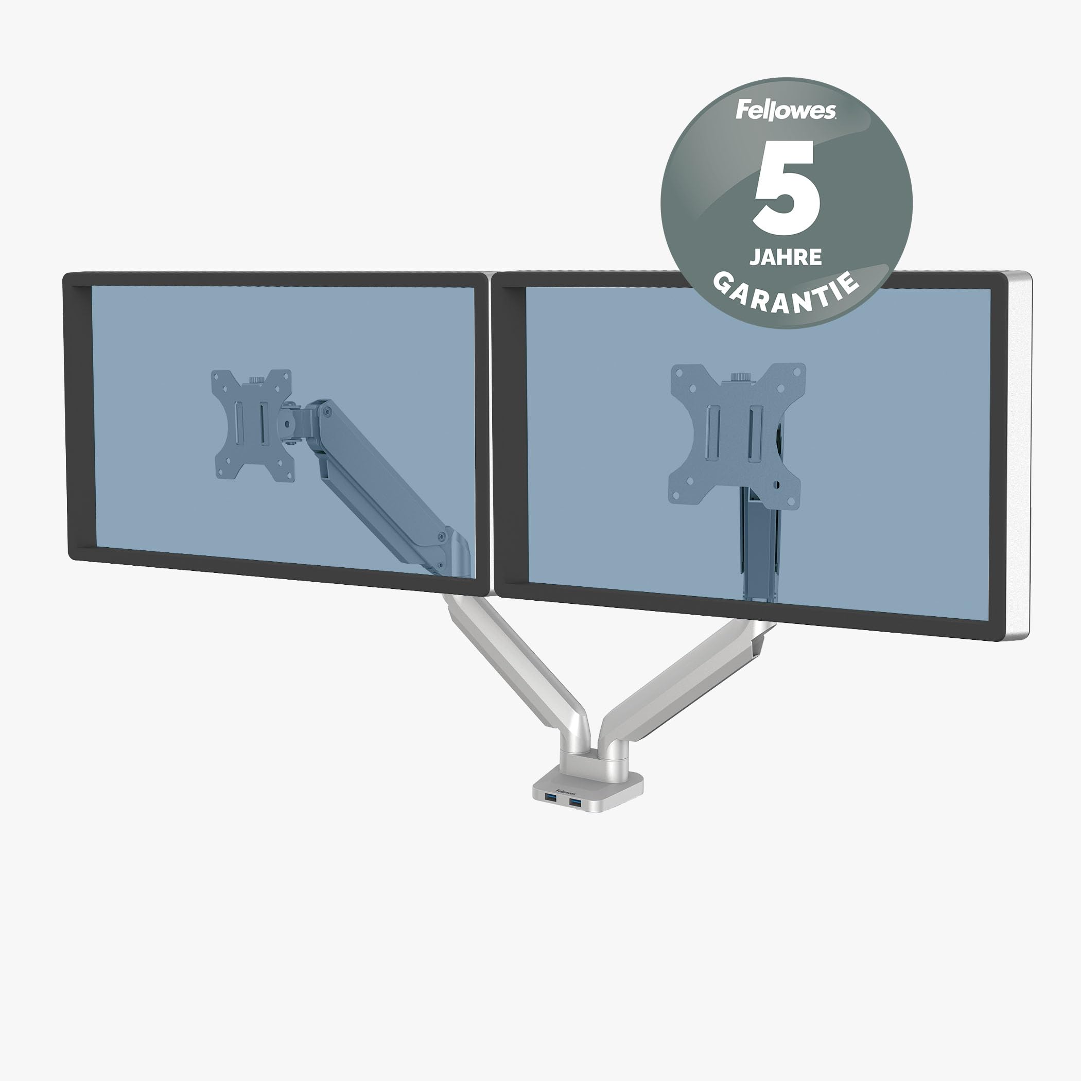 fellowes-platinum-monitorarm-2-monitore-silber-32-zoll image 8