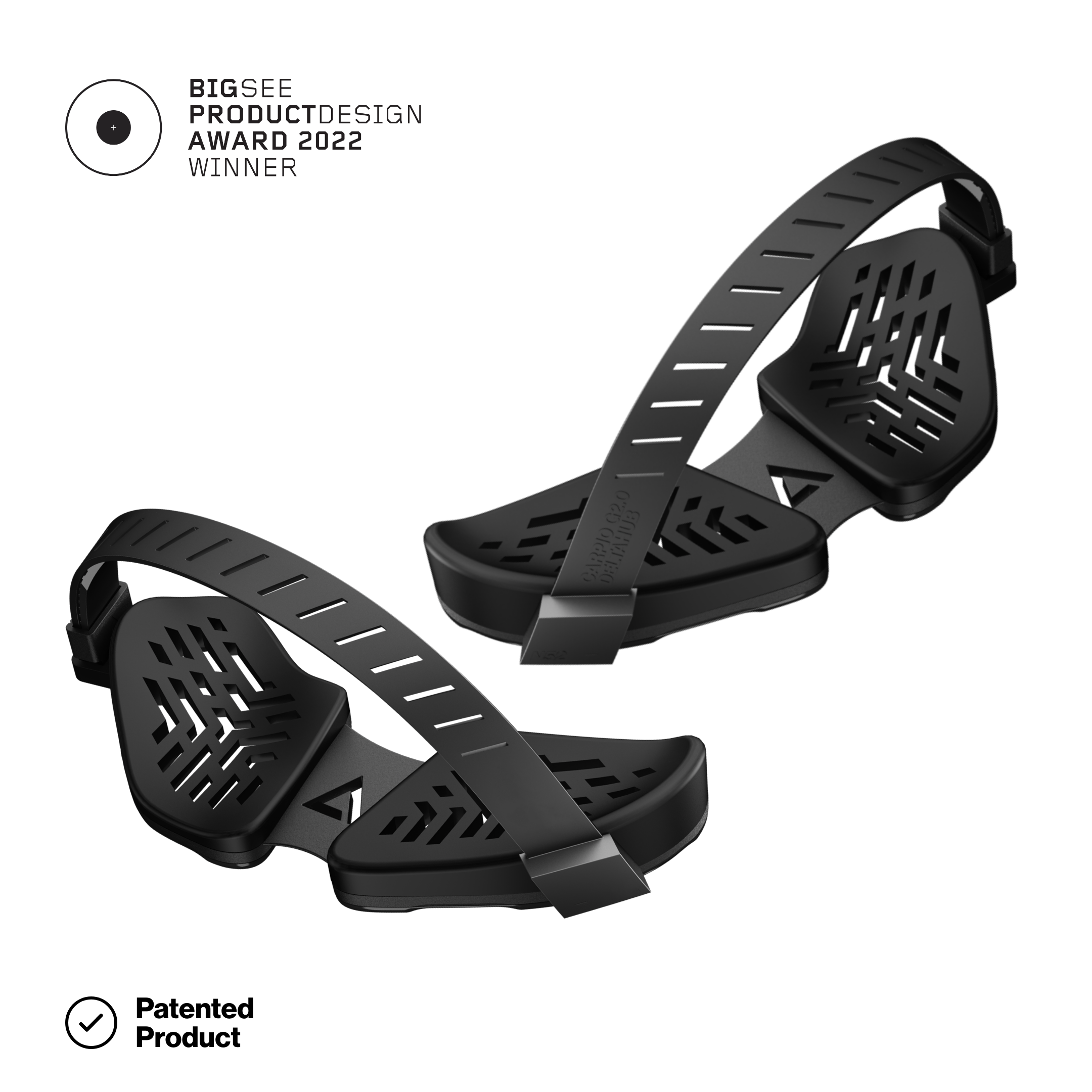 deltahub-carpio-g2-0-handgelenkauflage-set-schwarz-s-ergonomisch image 1