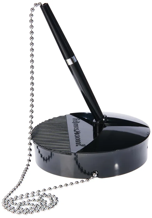 fellowes-9821502-standkugelschreiber-schwarz-1-st-ck-kette-microban image 1