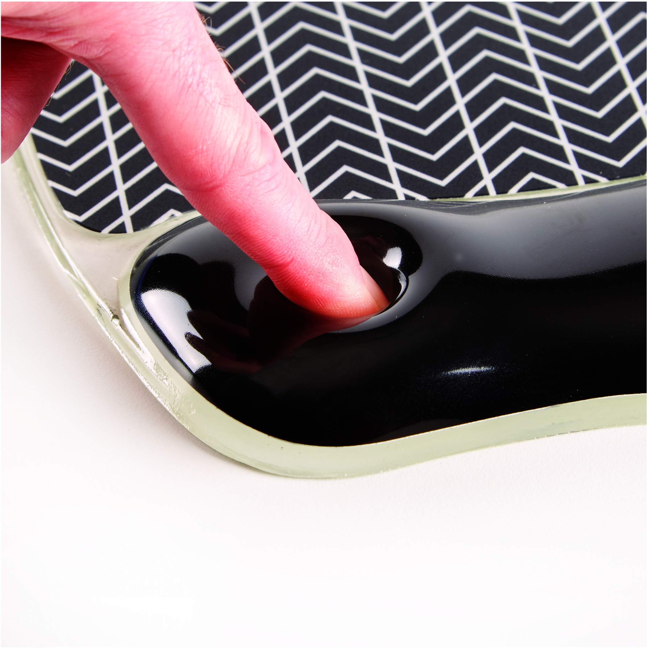 fellowes-crystals-mauspad-mit-gel-handgelenkauflage-zick-zack image 4