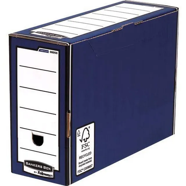 bankers-box-premium-archivschachtel-blau-5-st-ck-a4 image 1