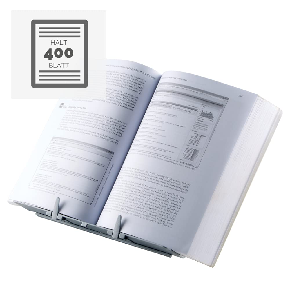 fellowes-i-spire-booklift-konzepthalter-bis-400-blatt-verstellbar image 4