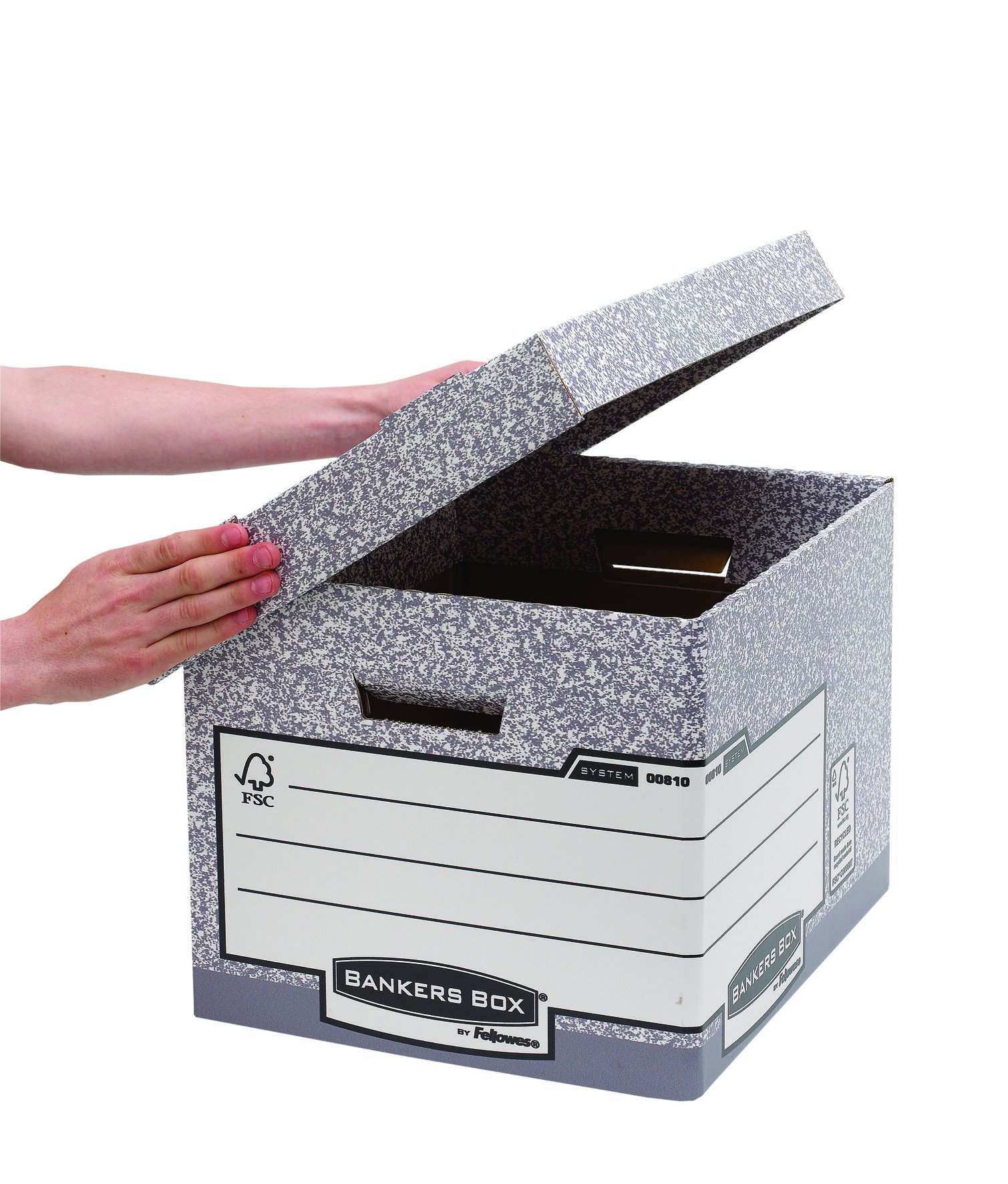 bankers-box-system-archivbox-grau-10-st-ck-mit-deckel image 4