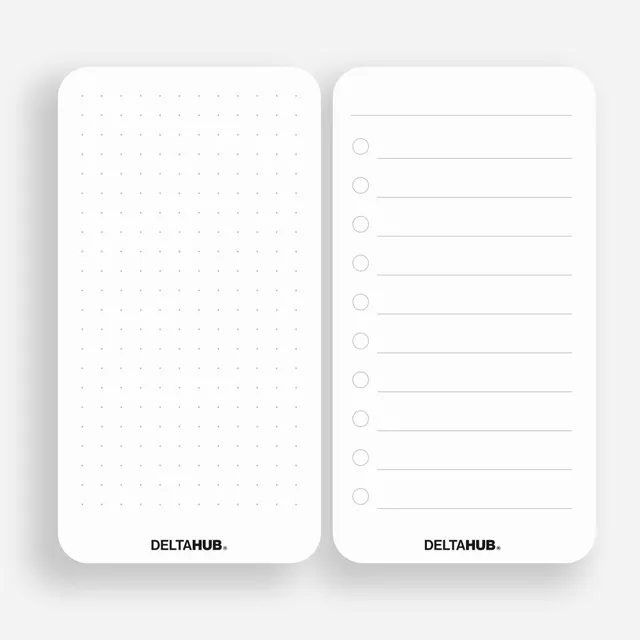 deltahub-to-do-list-to-do-cards-set-planer-blank-2er-set-pvc image 1