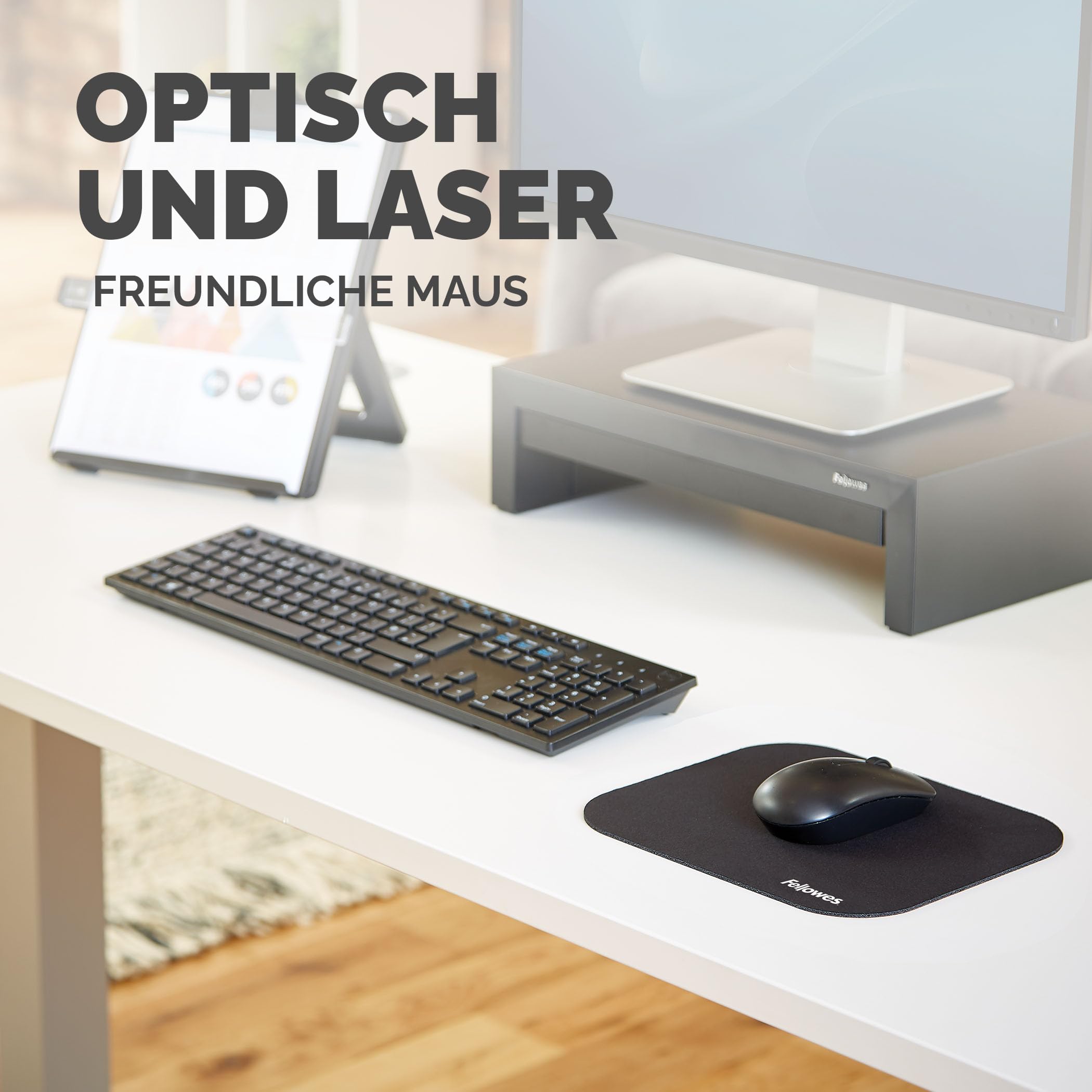 fellowes-standard-mauspad-schwarz-22-9x20-3-cm-rutschfest image 5
