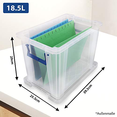bankers-box-prostore-aufbewahrungsbox-18-5-liter-mit-deckel image 5