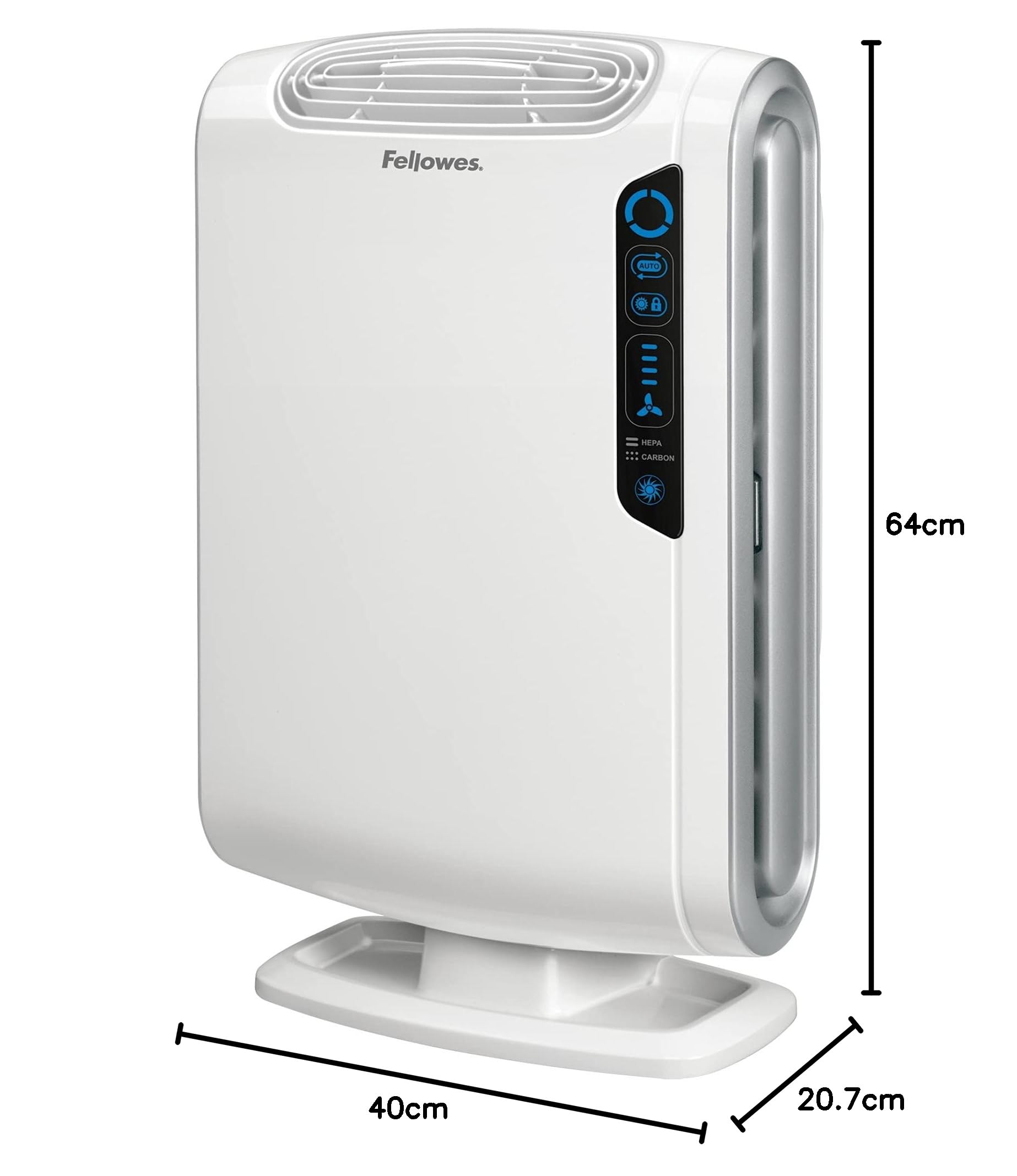 fellowes-aeramax-dx55-hepa-luftreiniger-18-28-qm-leise image 4