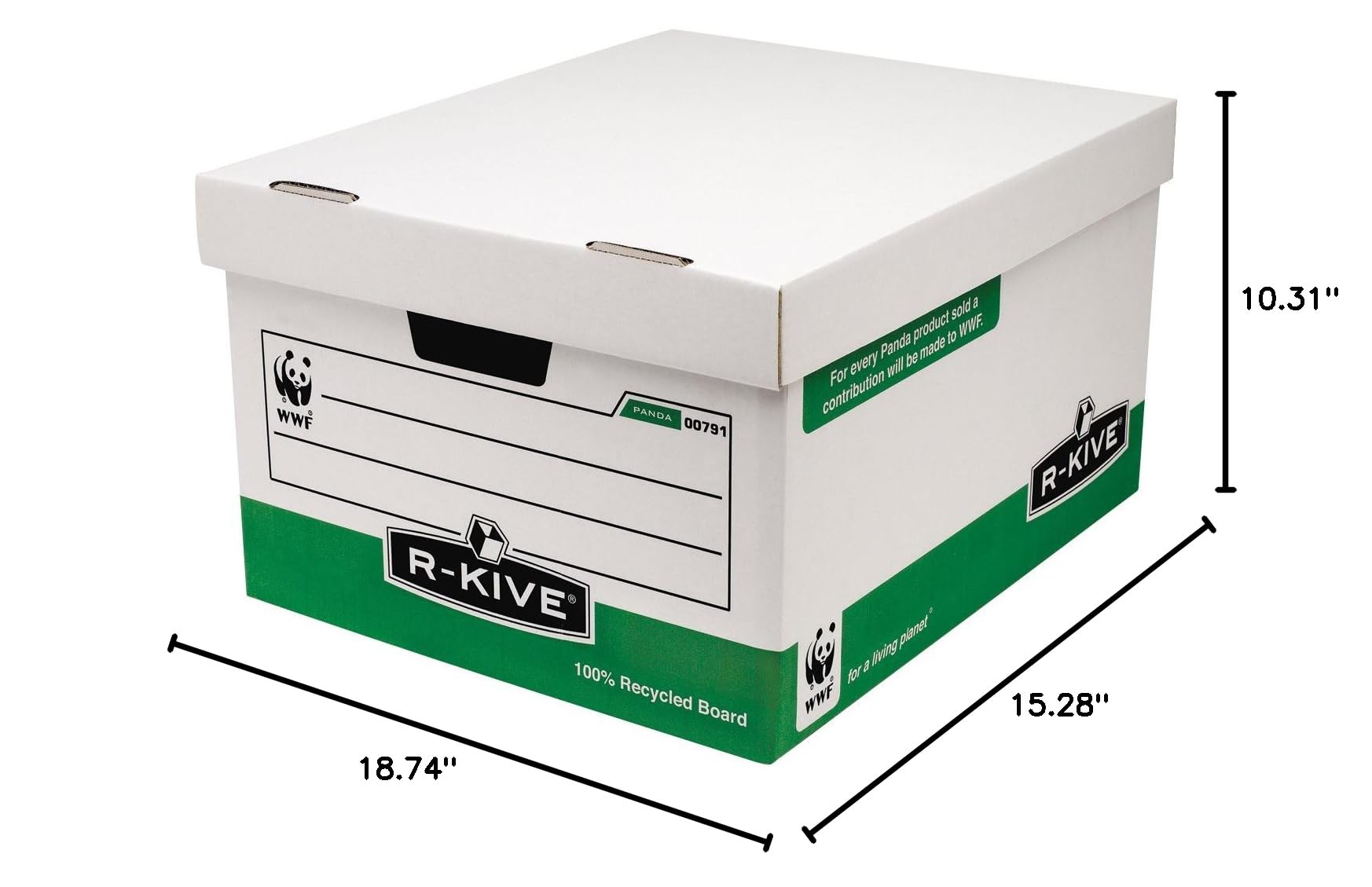 bankers-box-system-panda-archivbox-wei-10er-schnellfalt image 6