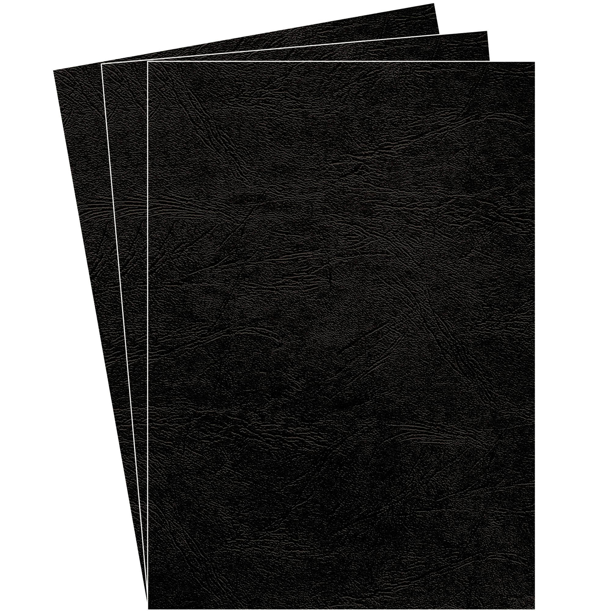 fellowes-galaxy-delta-einbanddeckel-a4-schwarz-100-st-ck-lederstruktur image 1