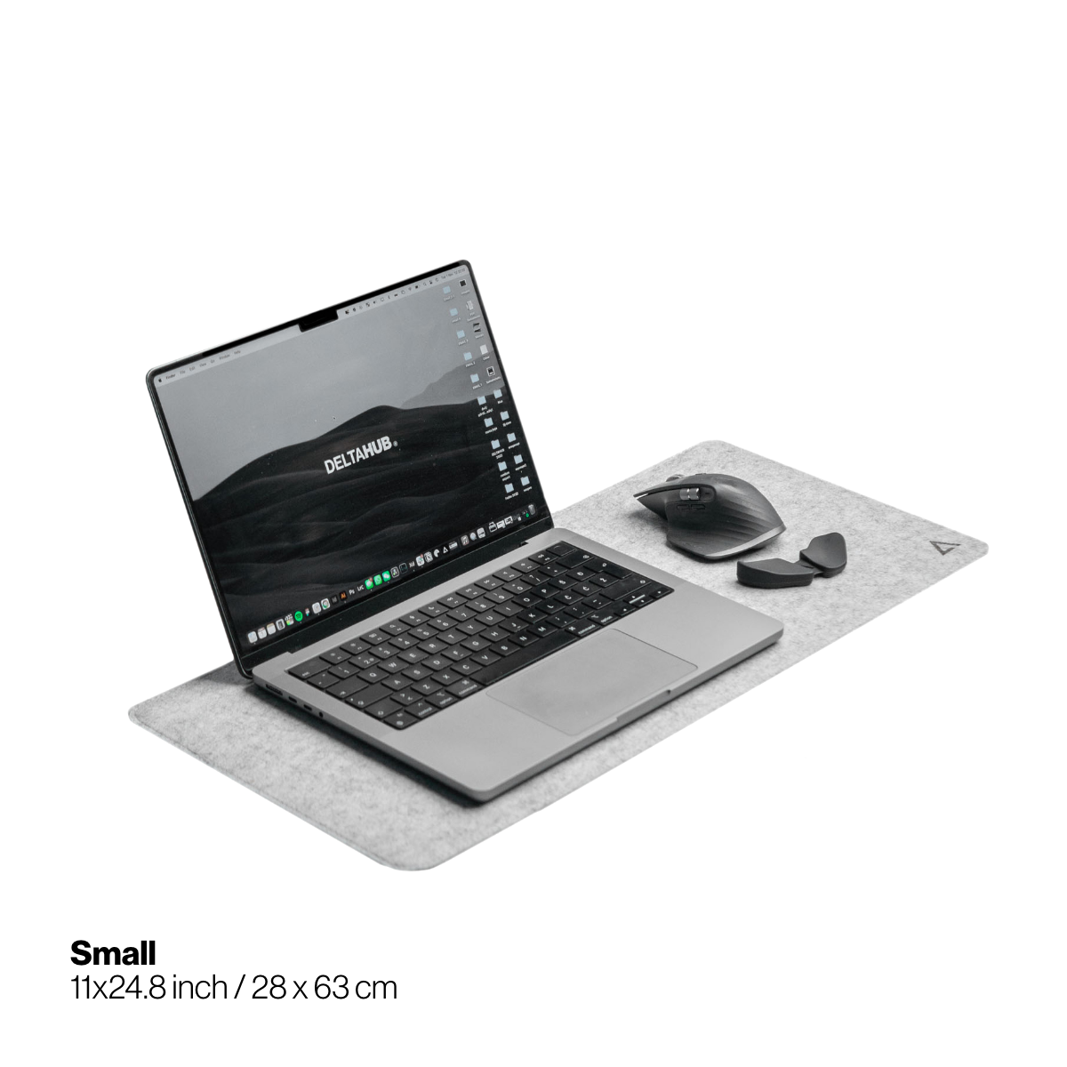 deltahub-minimalistic-desk-mat-filzmatte-small-dunkelgrau-gem-tlich image 2