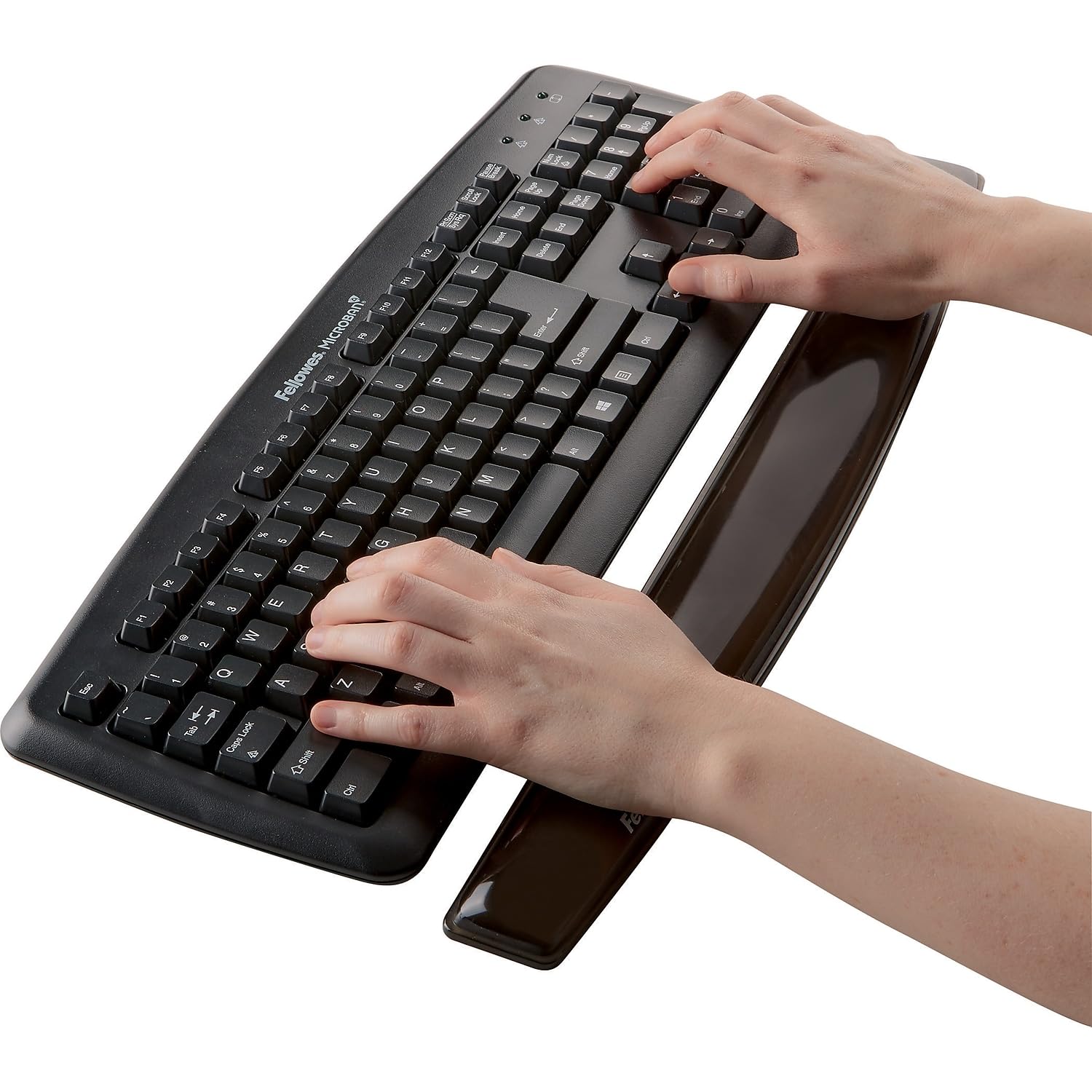 fellowes-crystals-handgelenkauflage-tastatur-gel-schwarz image 2