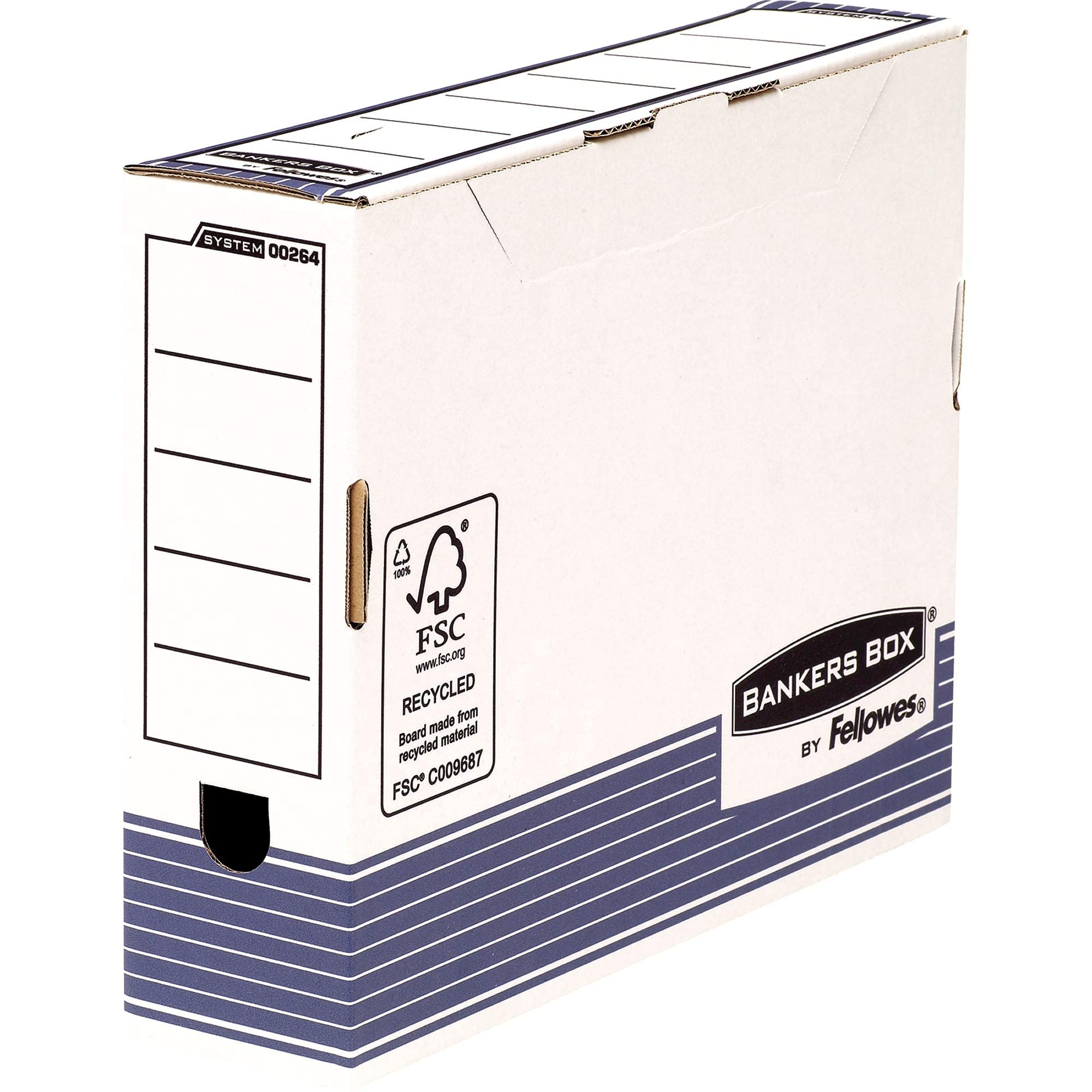 bankers-box-system-archivschachtel-a4-200mm-wei-blau-10er-fsc image 8