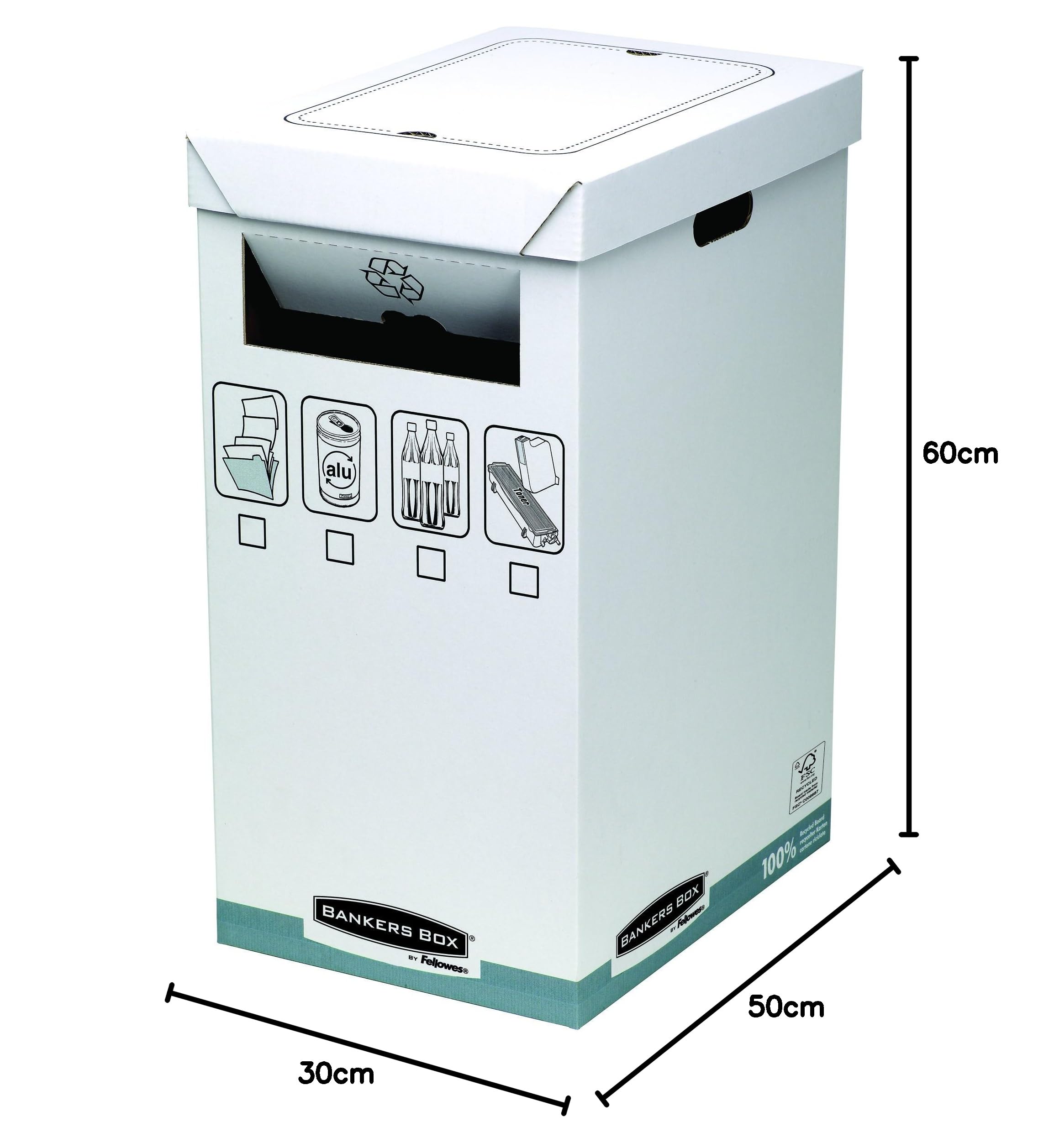 fellowes-r-kive-recyclingbeh-lter-grau-wei-aus-fsc-karton image 5
