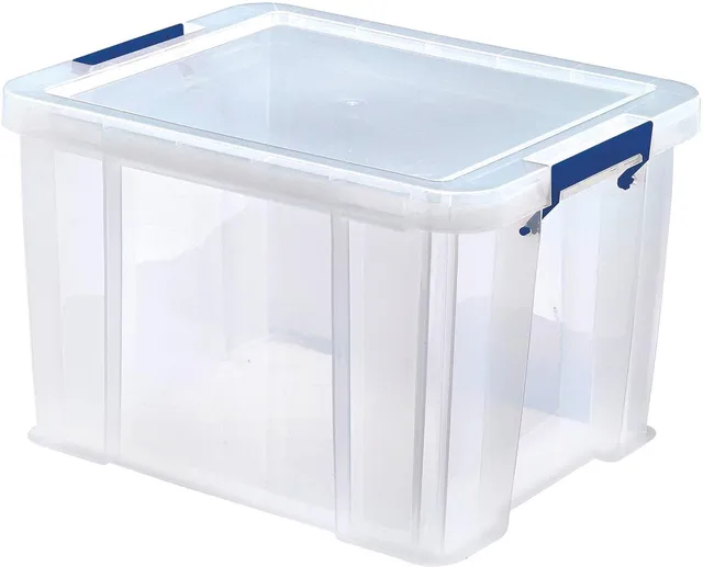 bankers-box-prostore-aufbewahrungsbox-36l-transparent-3er-set image 1
