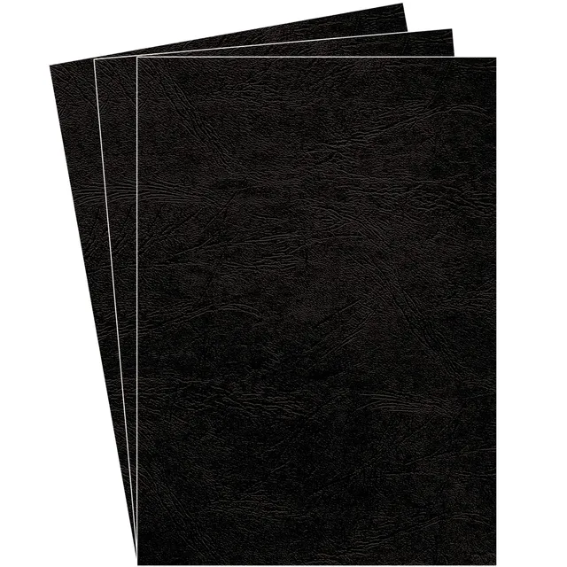 fellowes-galaxy-delta-einbanddeckel-a4-schwarz-100-st-ck-lederstruktur image 1