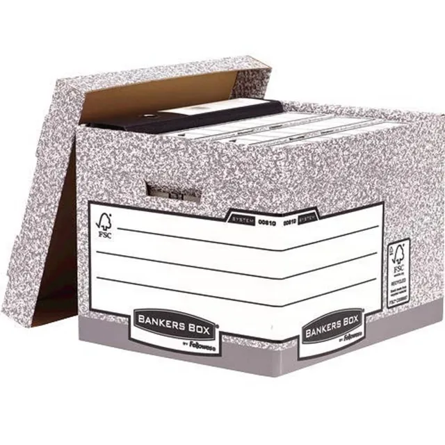 bankers-box-system-archivbox-grau-10-st-ck-mit-deckel image 1