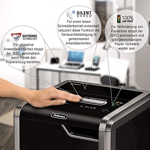 fellowes-powershred-325ci-aktenvernichter-partikelschnitt-22blatt image 8