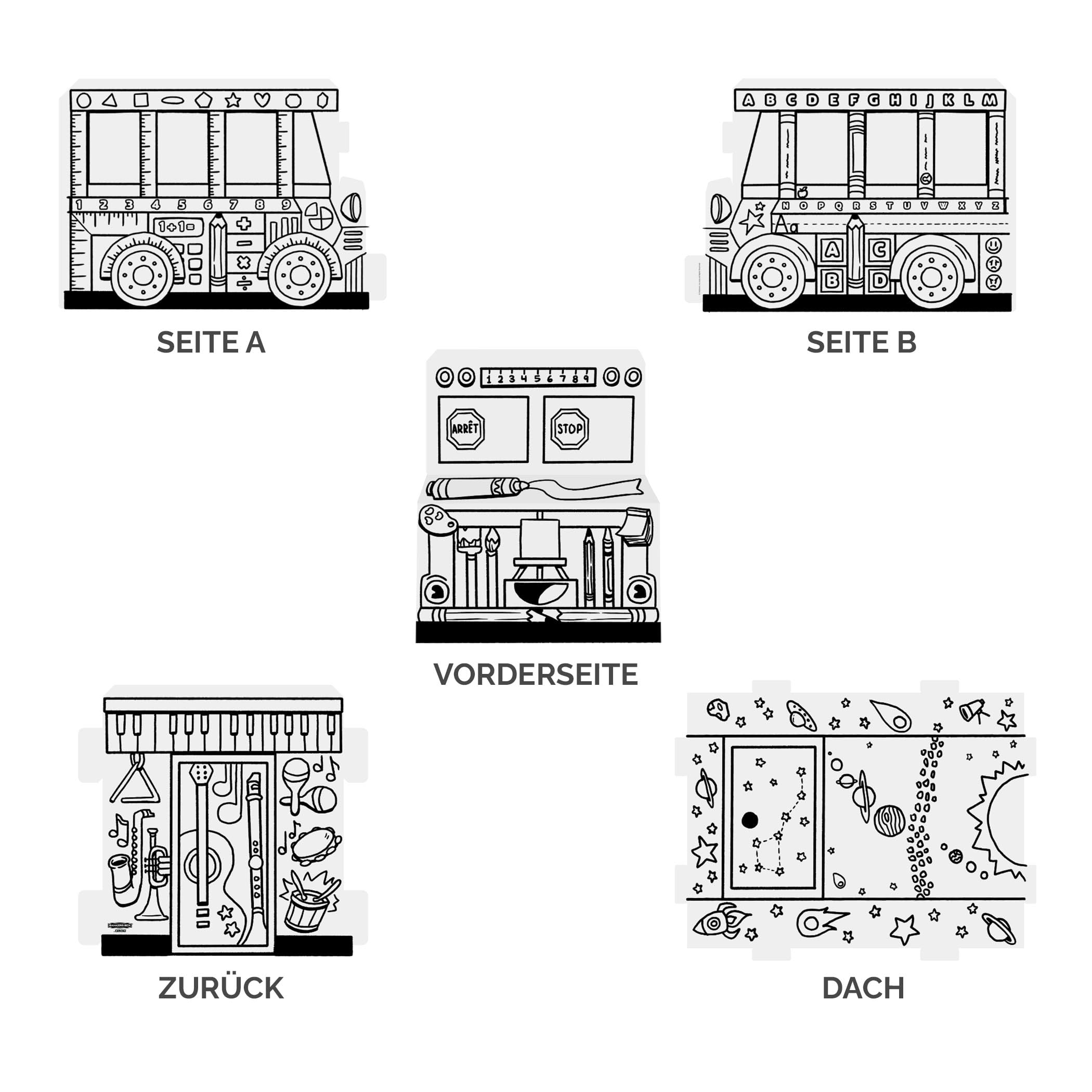 bankers-box-colour-in-spielhaus-pappe-schulbus-ausmalen image 4