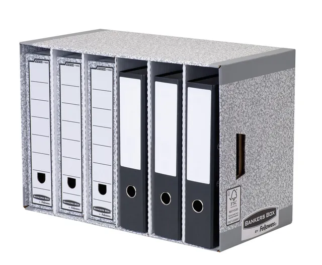 fellowes-bankers-box-0188009-ordnerarchiv-grau-6-f-cher image 1