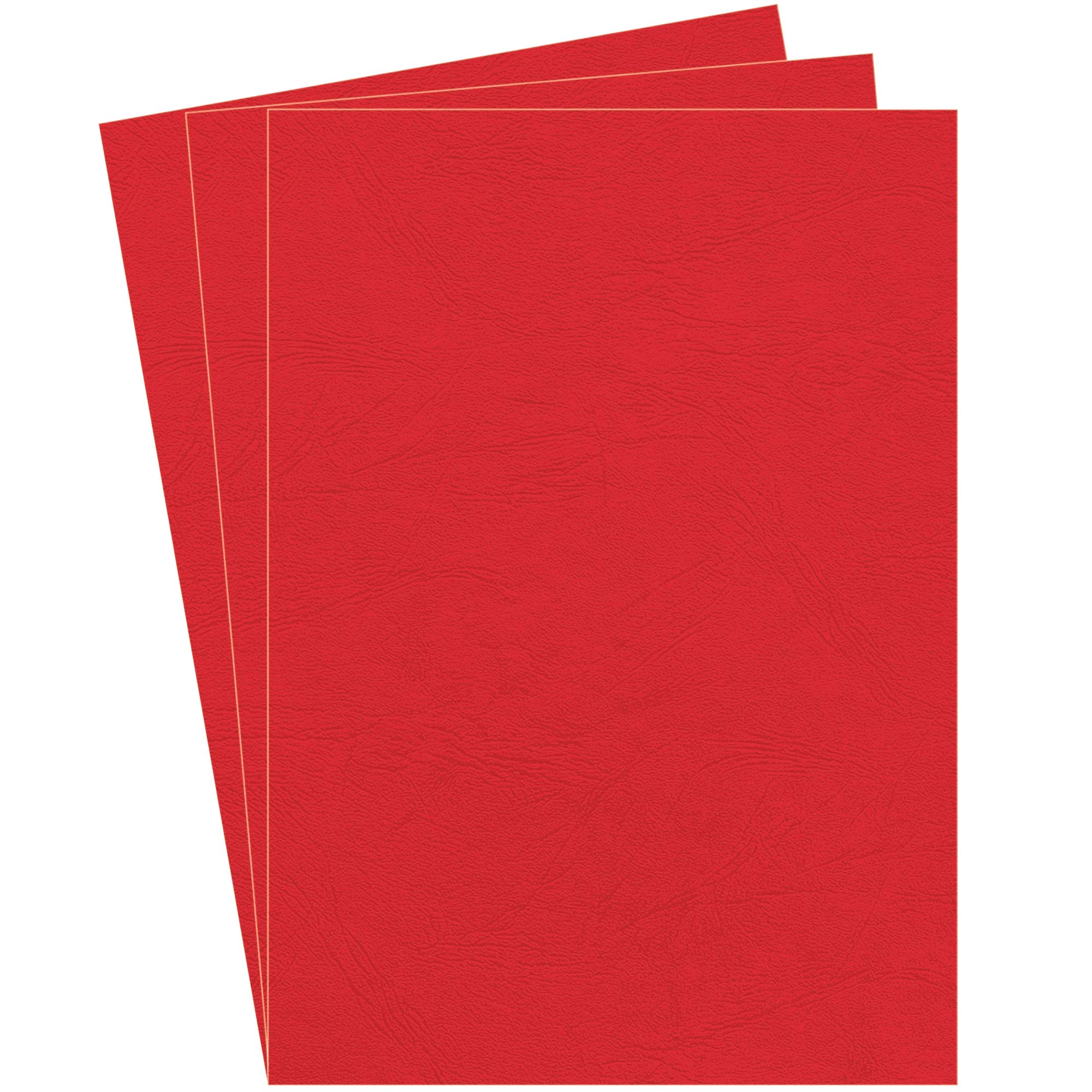 fellowes-delta-deckbl-tter-leder-rot-250g-100-st-ck image 1