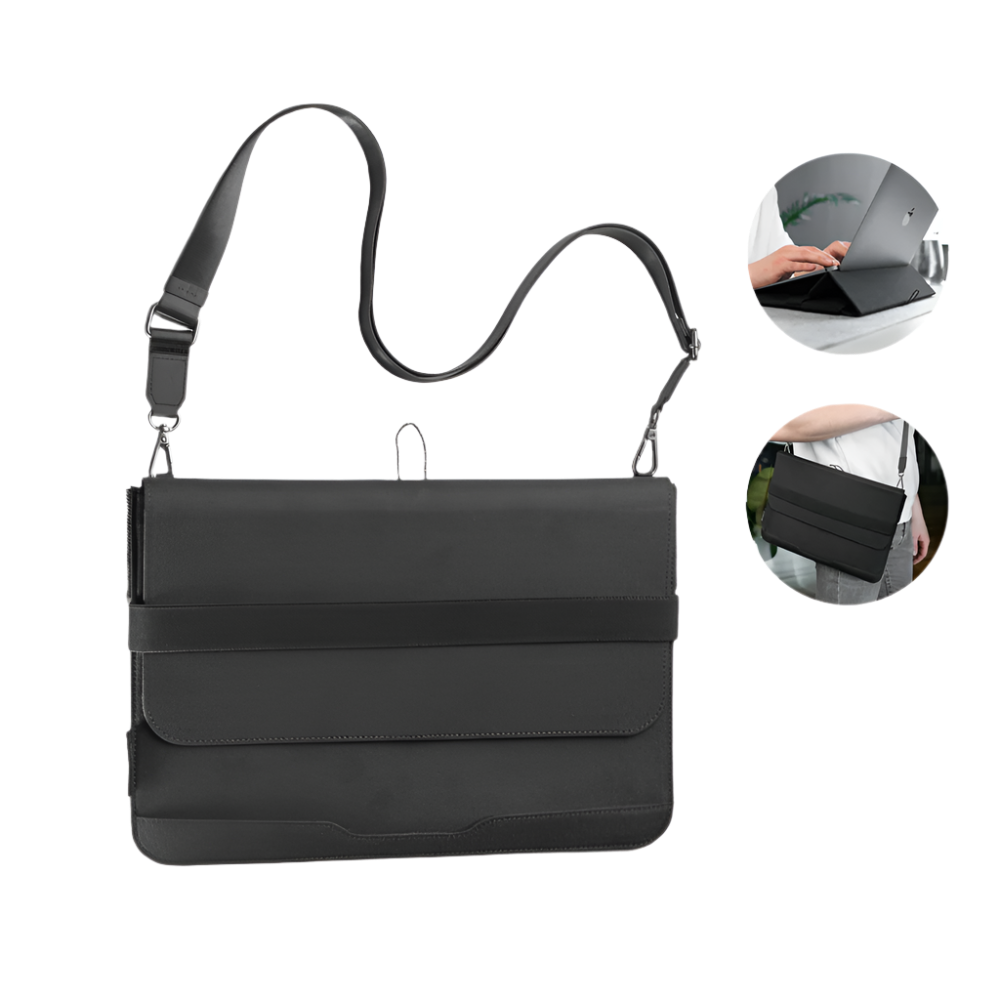 deltahub-formo-laptoptasche-14-zoll-sleeve-mit-arbeitsplatz image 1