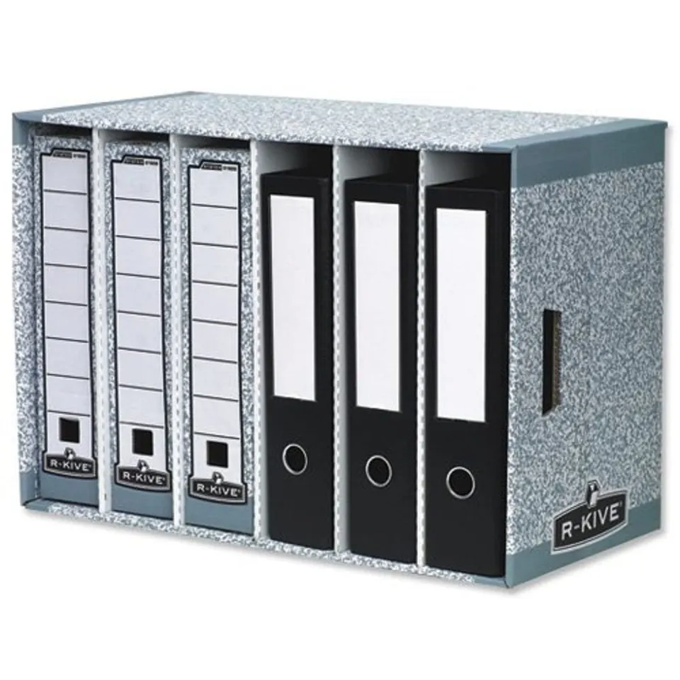 fellowes-bankers-box-system-ordnerarchiv-6-f-cher-grau-stapelbar image 1