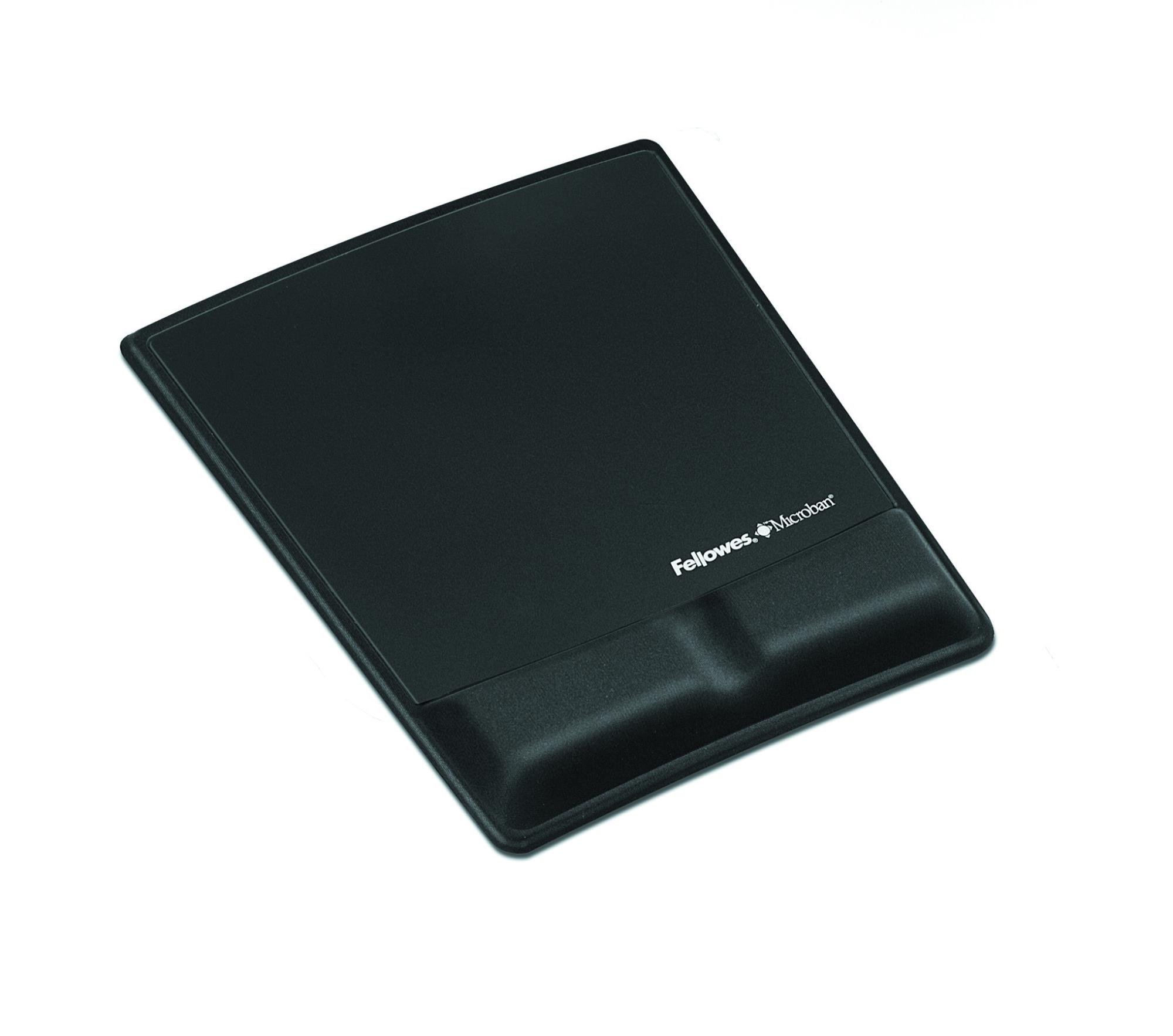 fellowes-health-v-mauspad-handgelenkauflage-schwarz-memory image 1