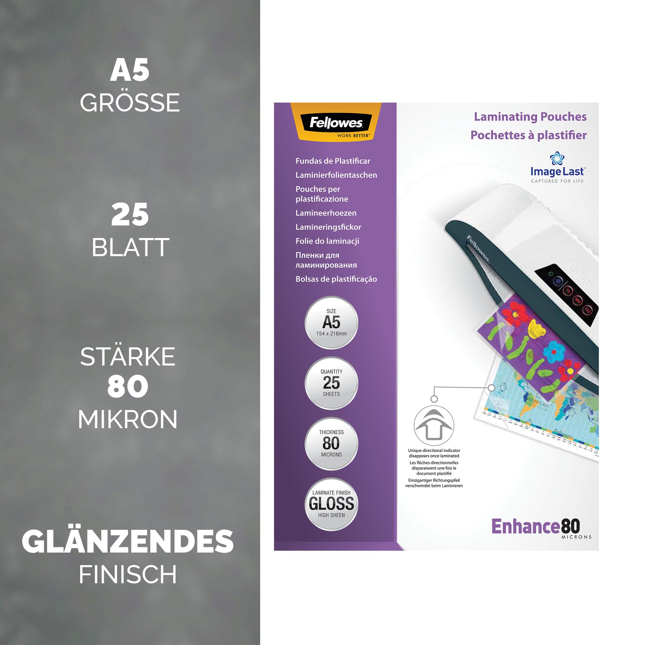 fellowes-imagelast-laminierfolien-a5-80-mikron-25-st-ck image 2