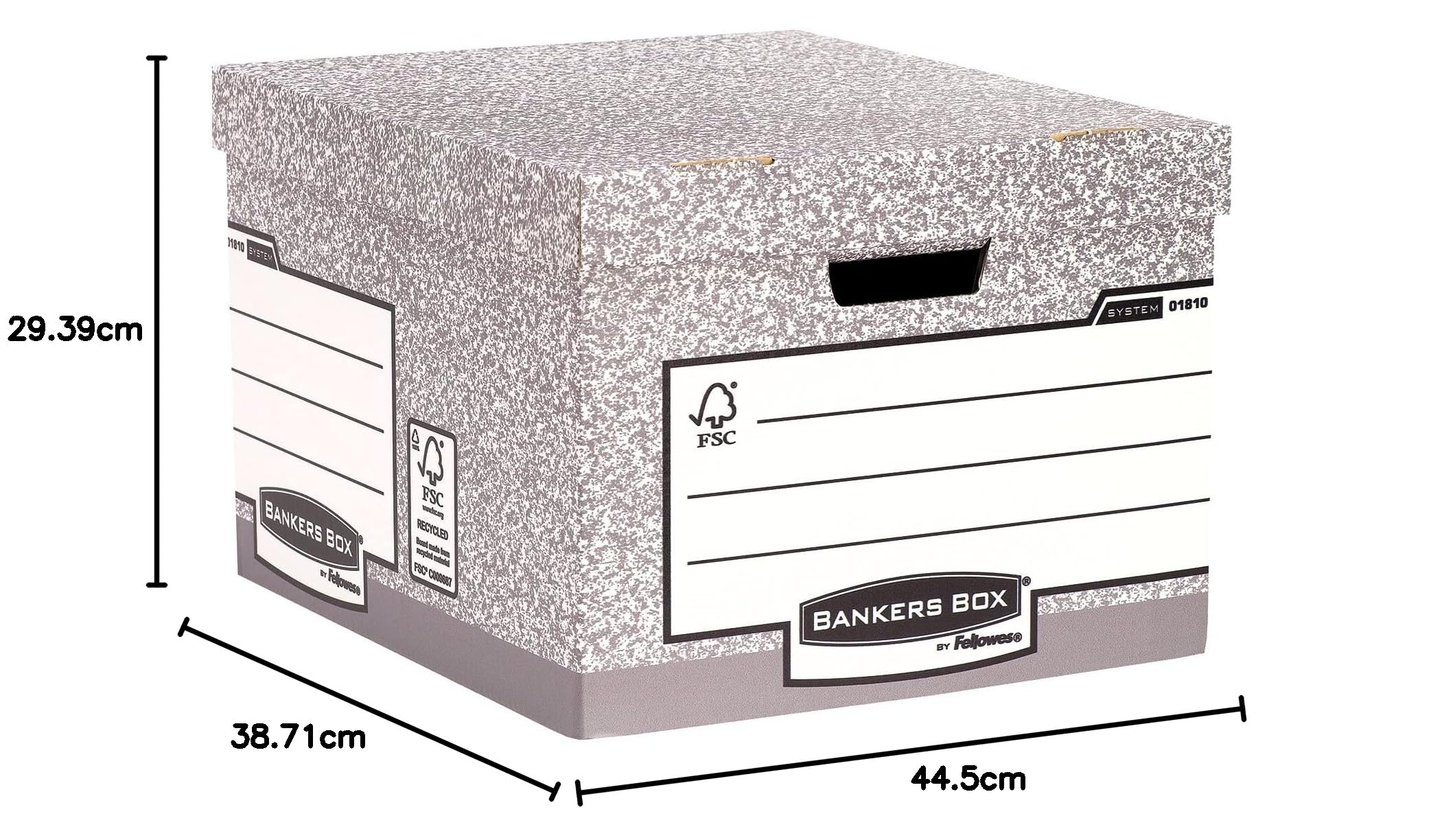 fellowes-bankers-box-system-archivbox-gro-grau-10er-pack image 7