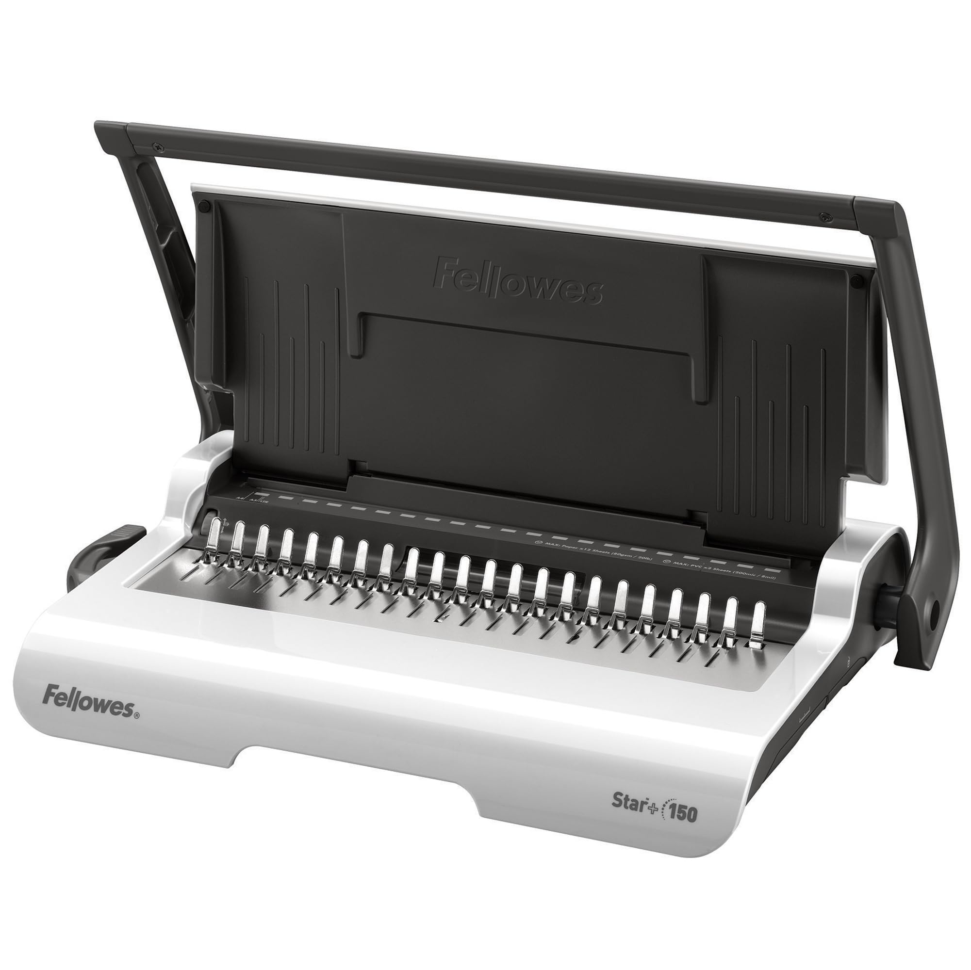 fellowes-star-bindemaschine-manuell-a4-150-blatt-plastikbindung image 1