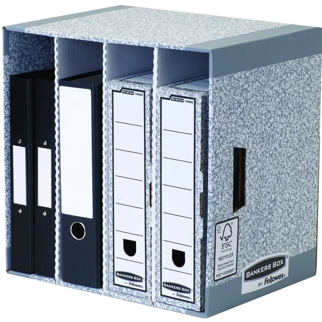 fellowes-r-kive-organizer-grau-wei-5er-archivsystem image 1